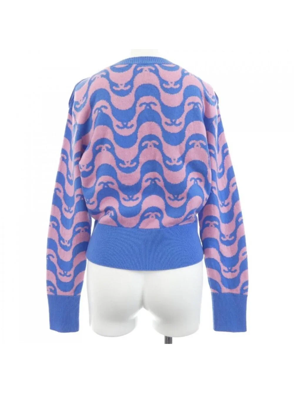 Chanel Knit Sweater Blue